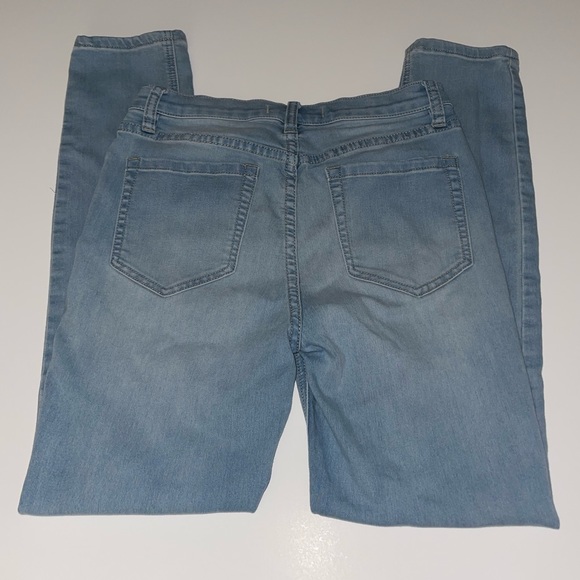 Women’s Free People High Rise Light Wash Skinny Jean Size 26 - Picture 4 of 4